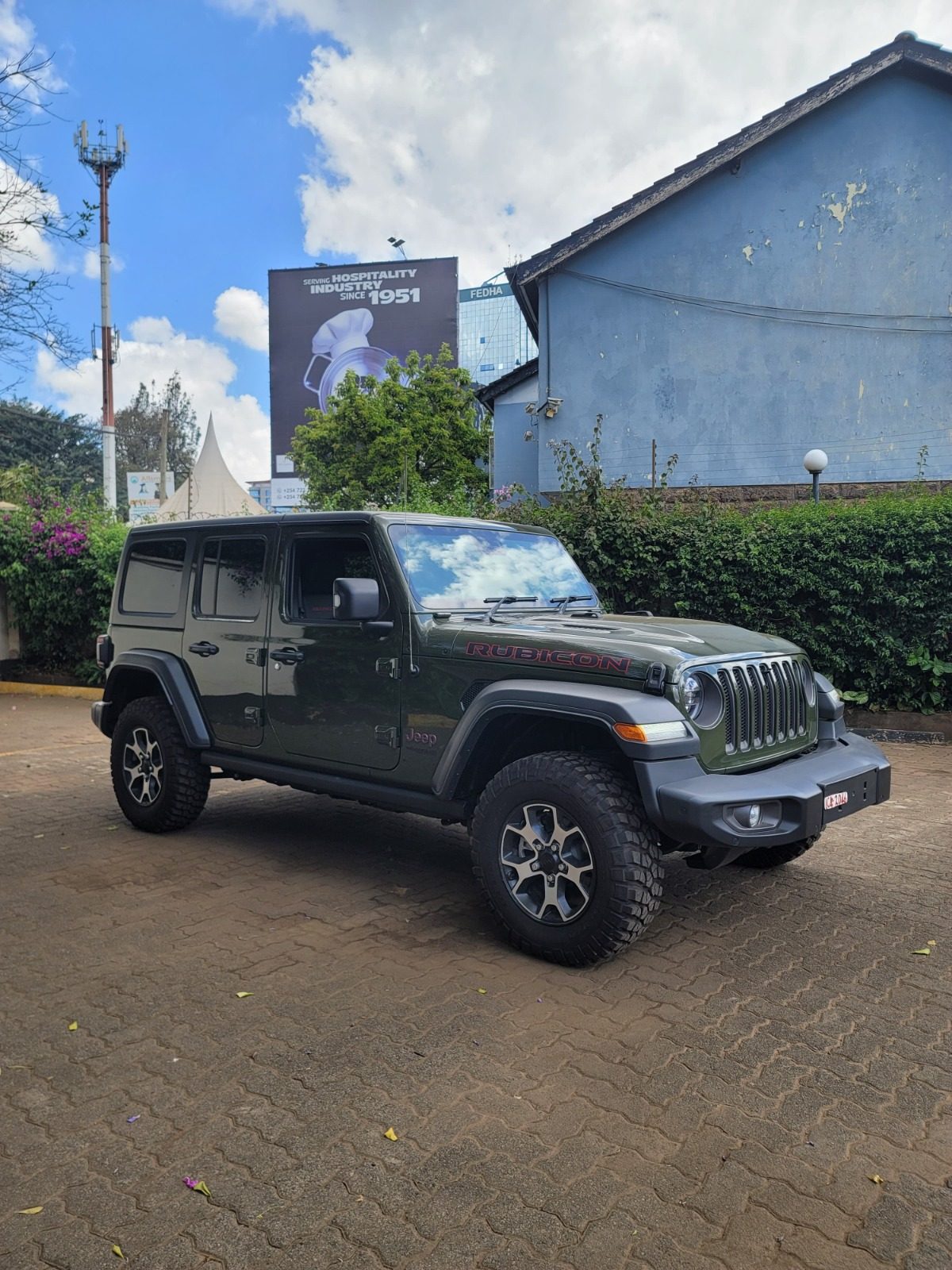 Jeep Wrangler Unlimited Rubicon 2022 Green